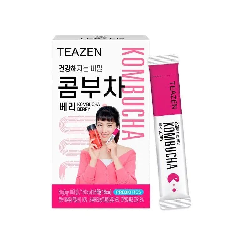 【韓國零食箱現貨】BTS田柾國同款~Teazen康普茶-莓果口味